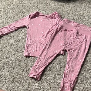 Carter's Pink Heart Pajama Set